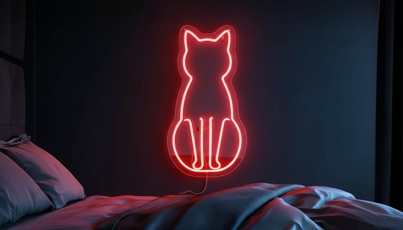 CAT LED NEON SIGN