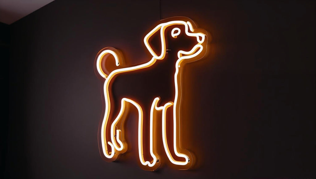 DOG LED NEON SIGN