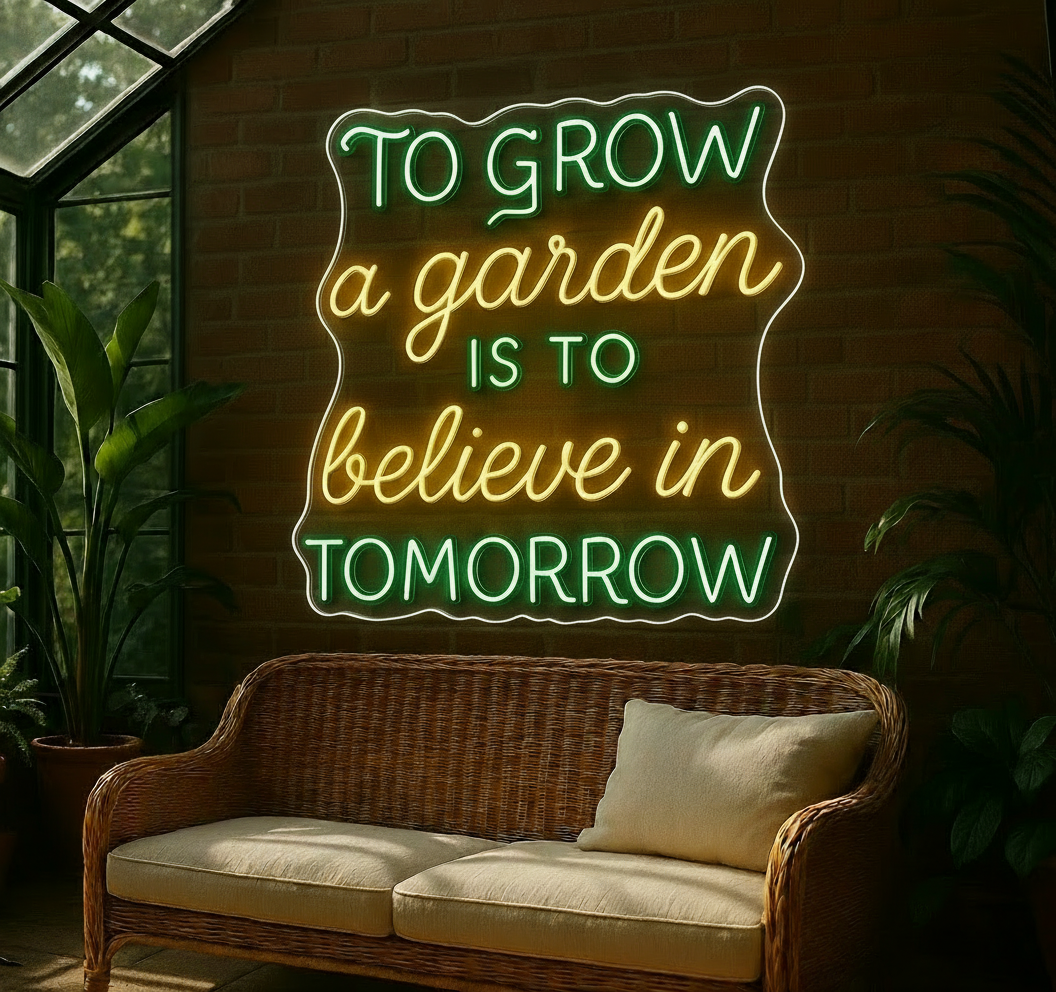 Believe in Tomorrow LED NEON SIGN
