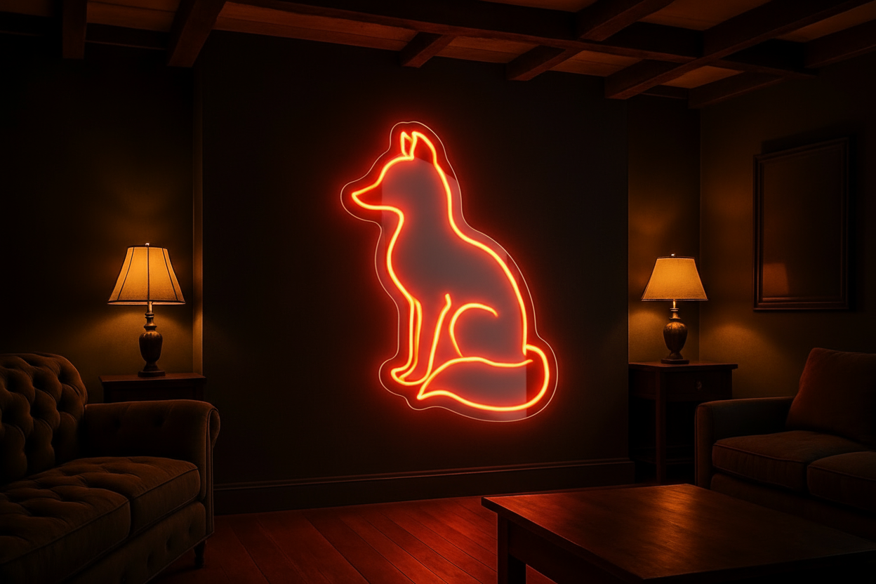 Fox LED NEON SIGN