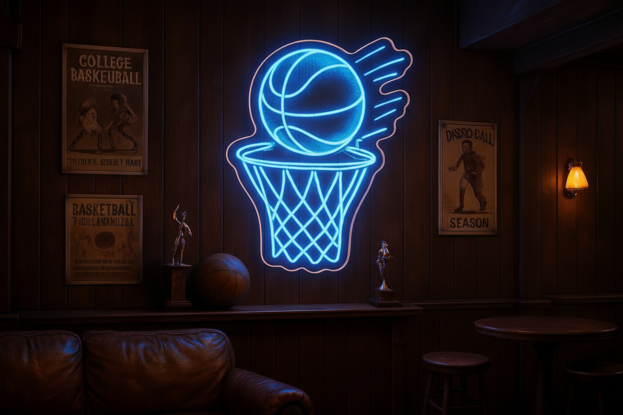 Basketball LED NEON SIGN