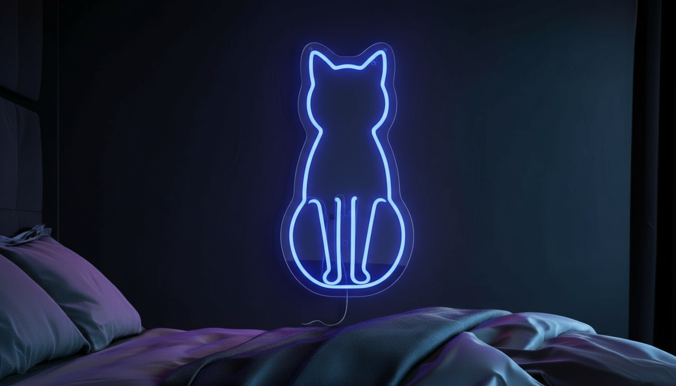 CAT LED NEON SIGN