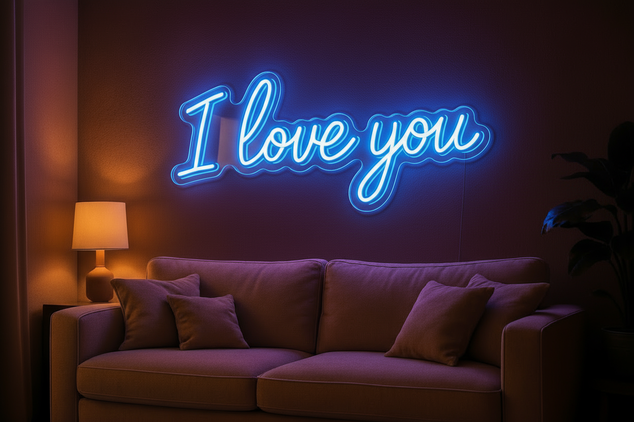 I love you LED NEON SIGN