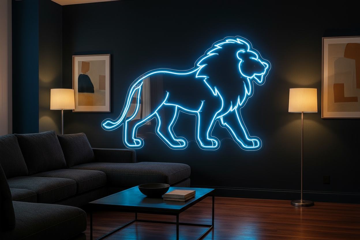 Lion LED NEON SIGN