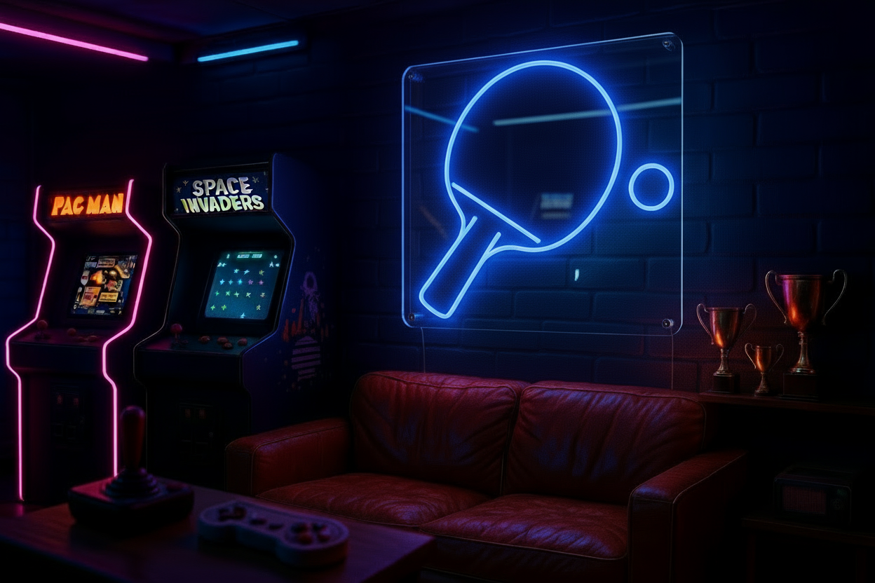 Ping Pong LED NEON SIGN