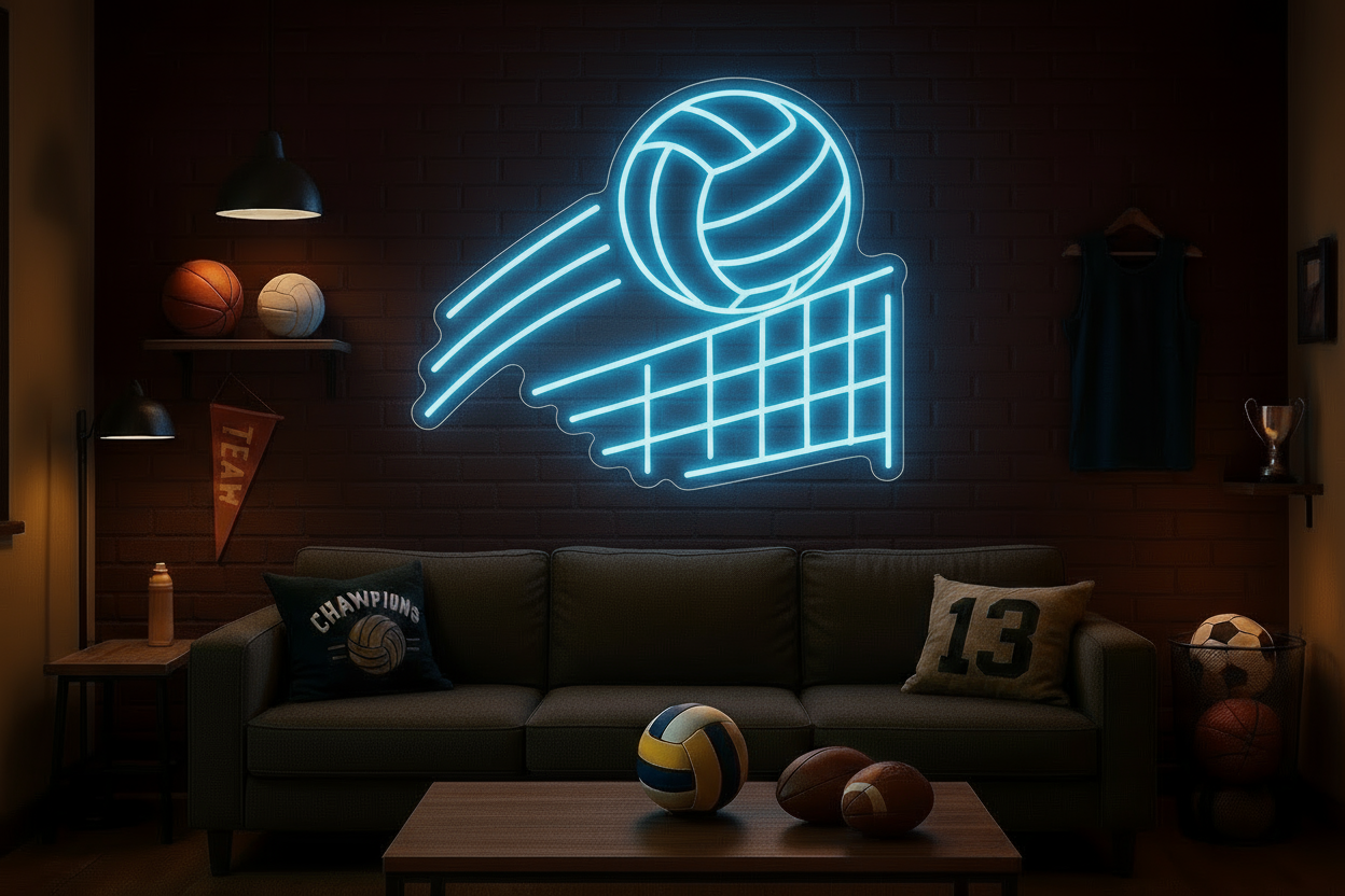 Volley Ball LED NEON SIGN