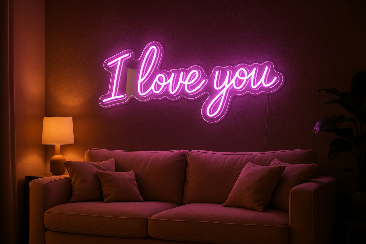 I love you LED NEON SIGN