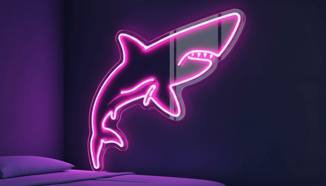 SHARK LED NEON SIGN