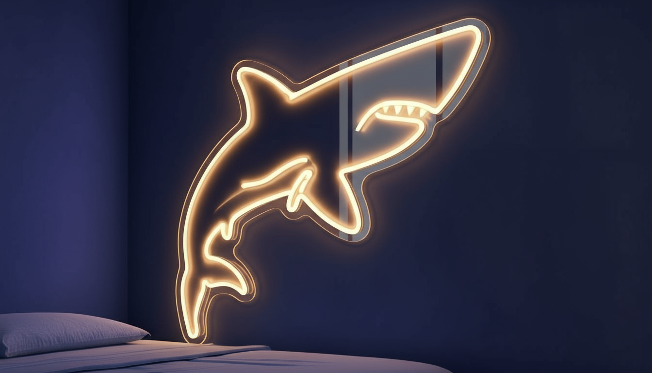 SHARK LED NEON SIGN