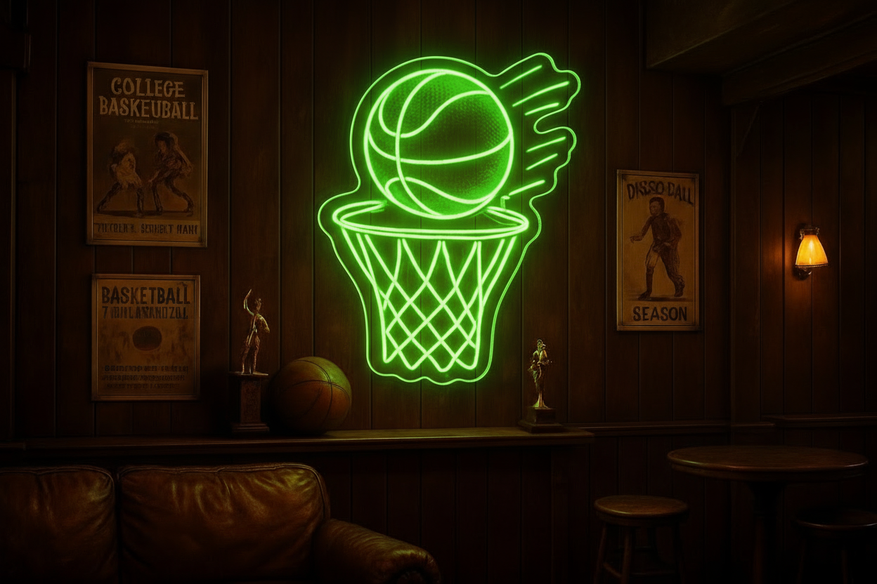Basketball LED NEON SIGN