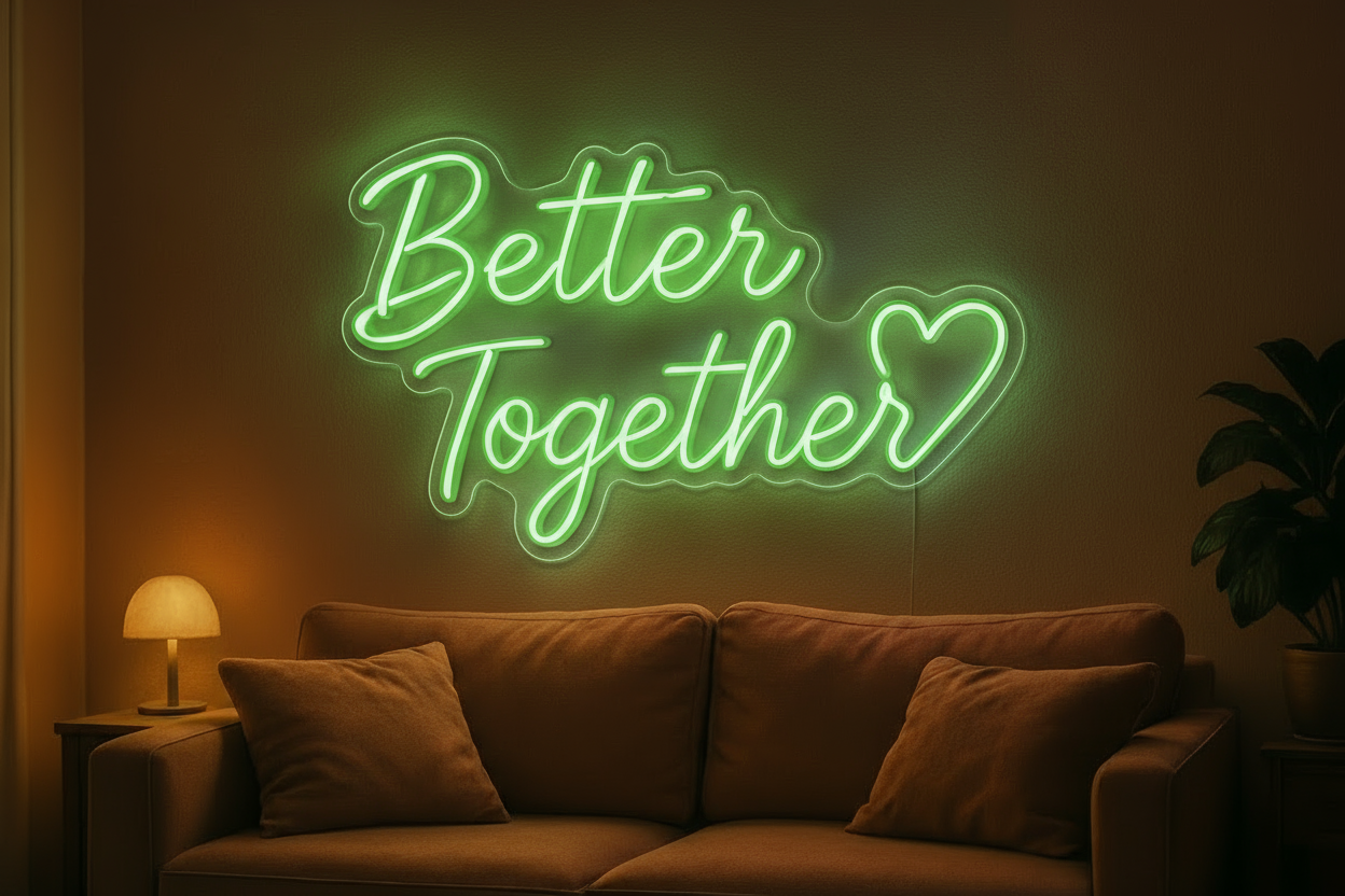 Better Together LED NEON SIGN