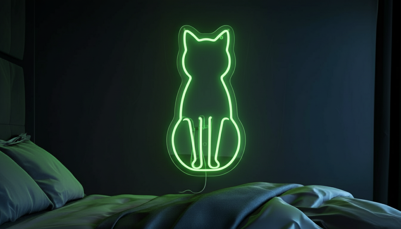 CAT LED NEON SIGN