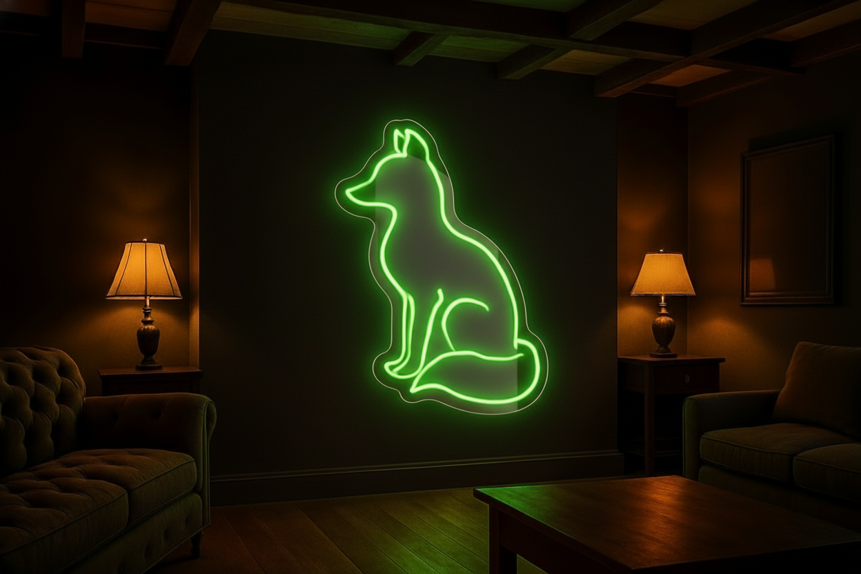 Fox LED NEON SIGN
