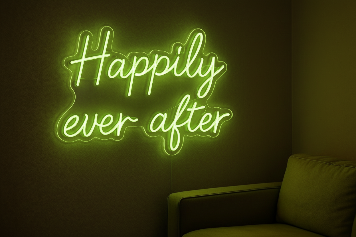 Happily ever after LED NEON SIGN
