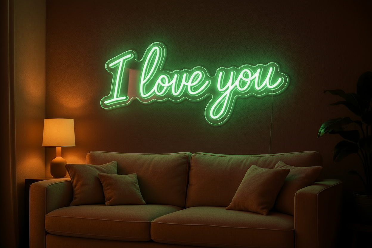 I love you LED NEON SIGN