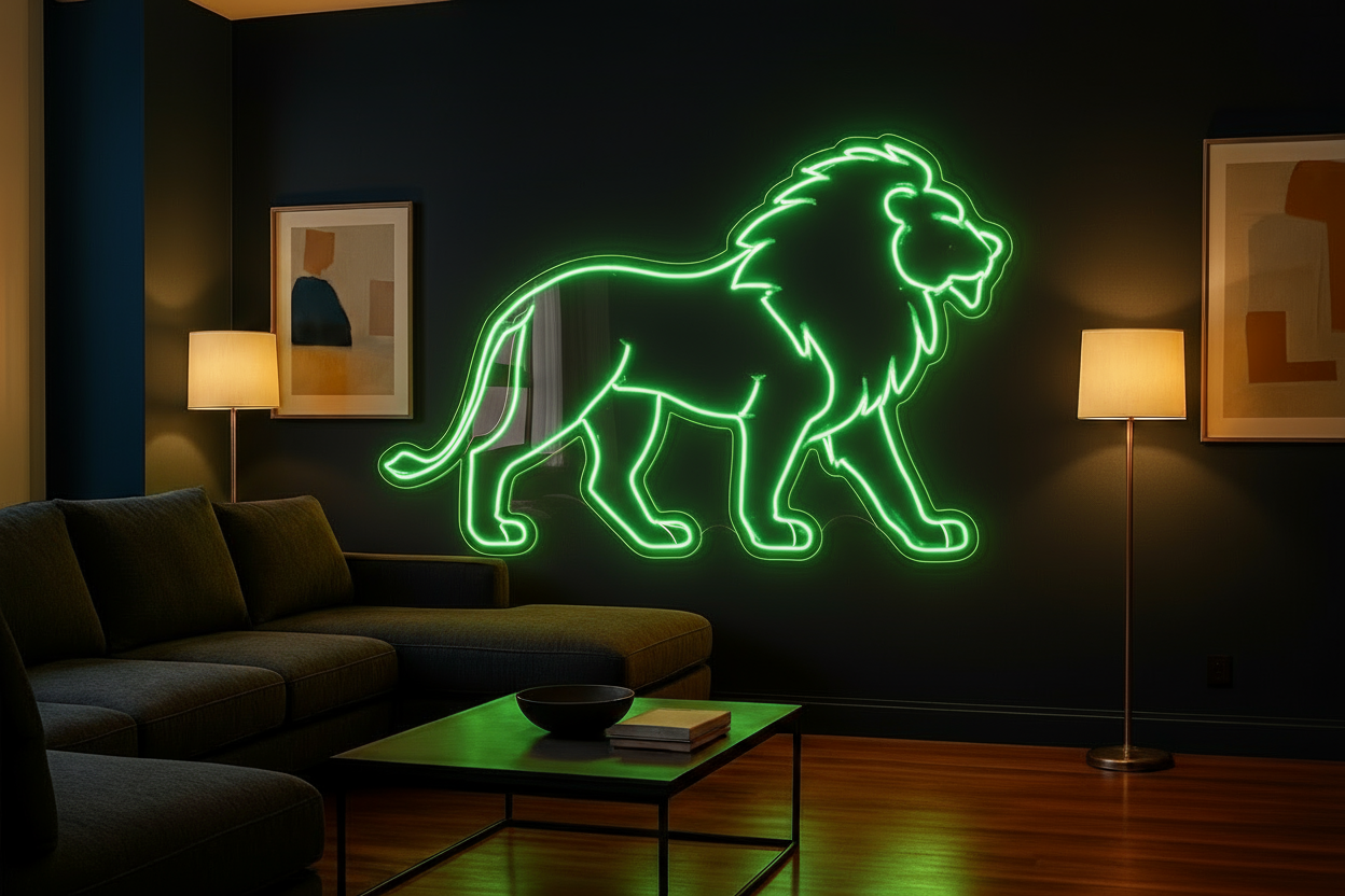 Lion LED NEON SIGN