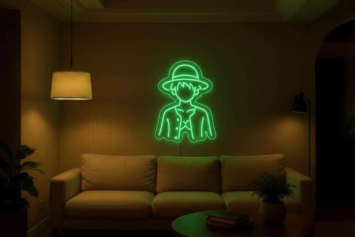 Monkey D. Luffy LED NEON SIGN