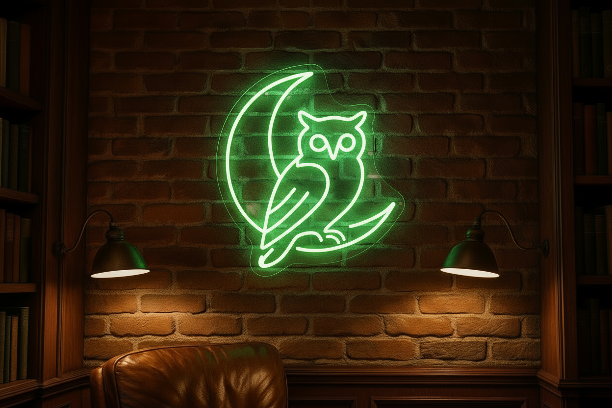 Owl LED NEON SIGN