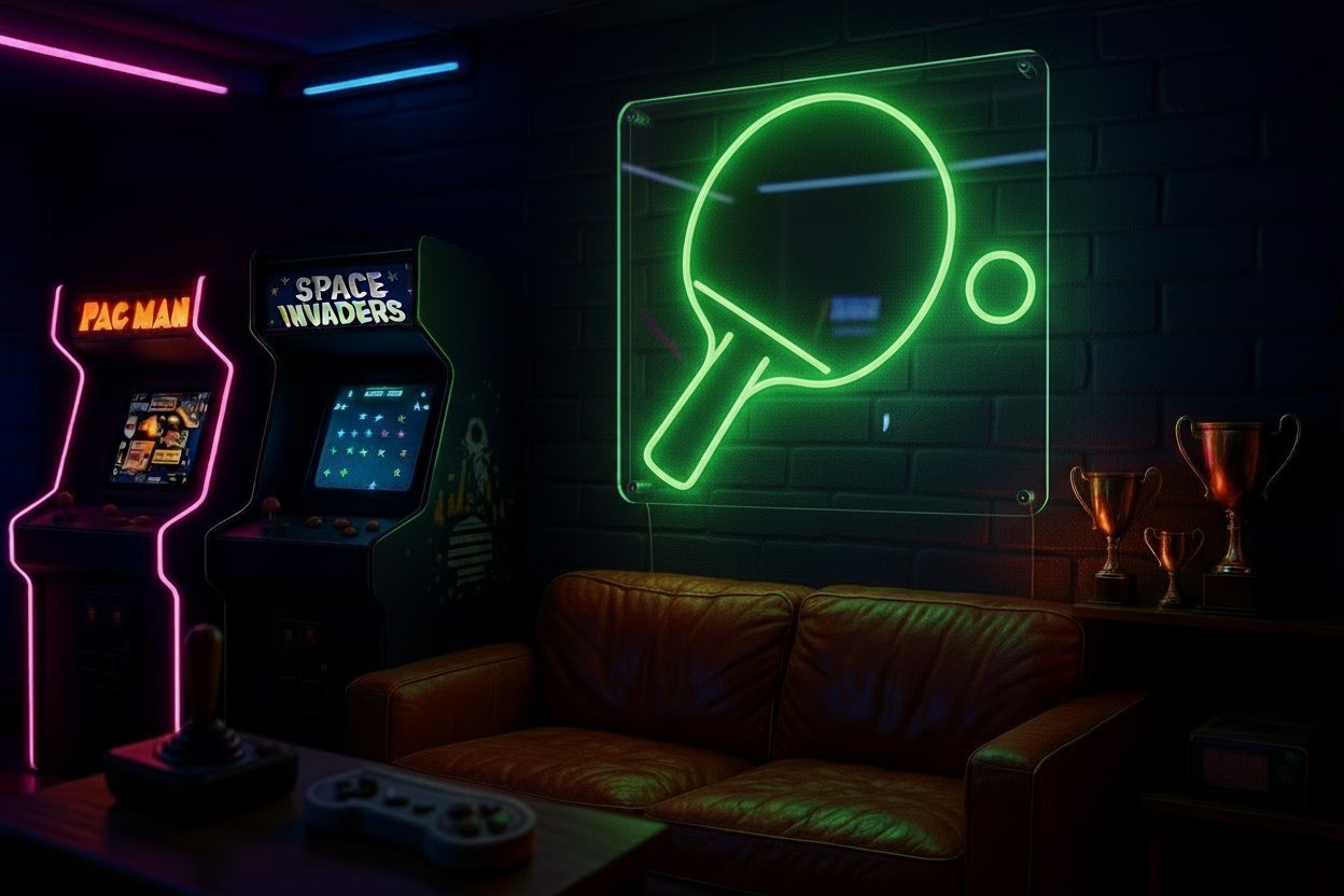 Ping Pong LED NEON SIGN