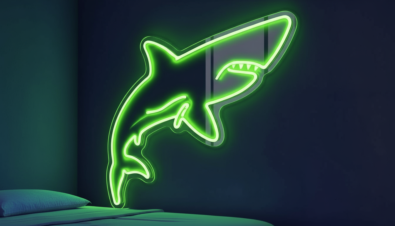 SHARK LED NEON SIGN