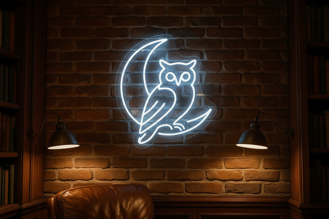 Owl LED NEON SIGN