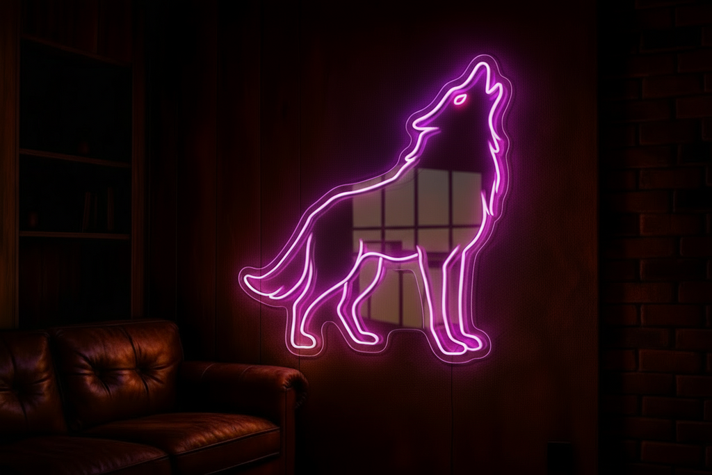 Wolf LED NEON SIGN