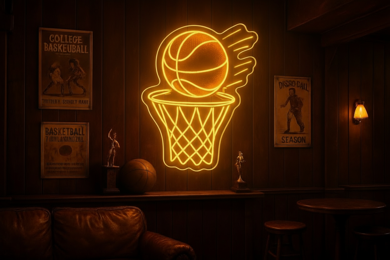 Basketball LED NEON SIGN
