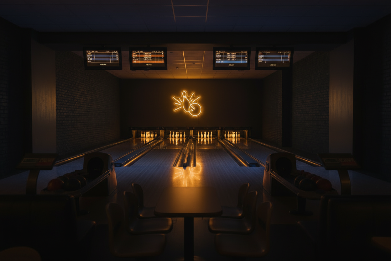 Bowling LED NEON SIGN