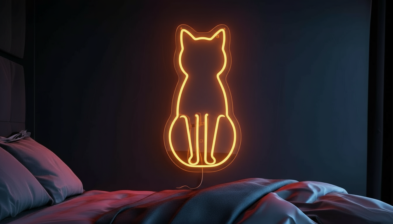 CAT LED NEON SIGN