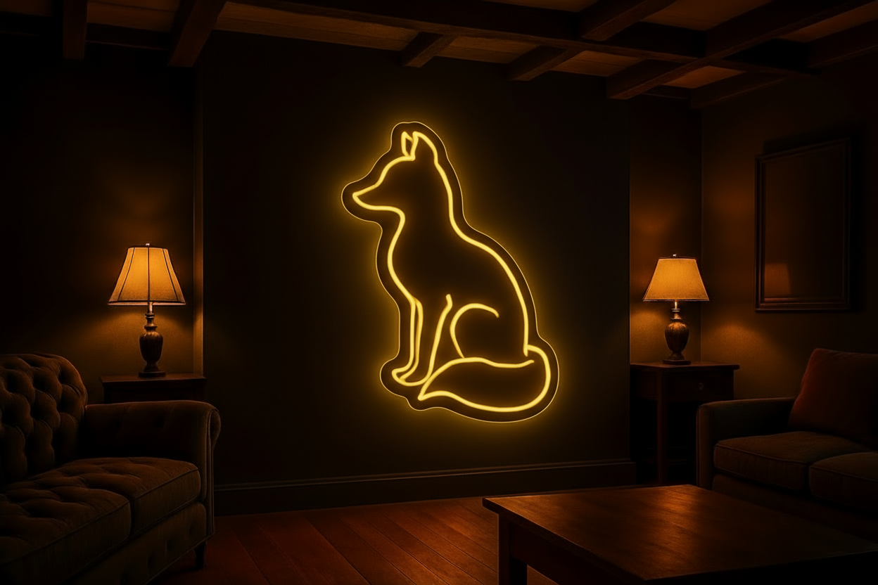 Fox LED NEON SIGN