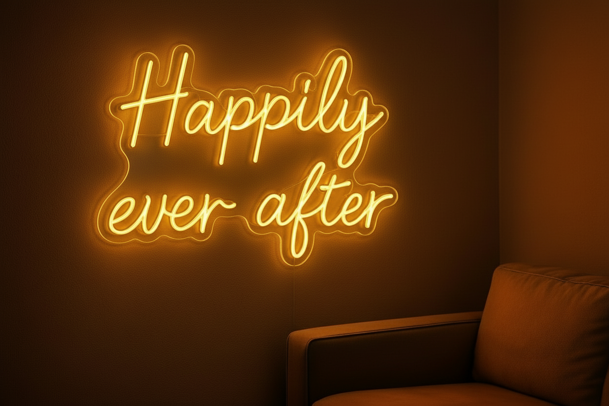Happily ever after LED NEON SIGN
