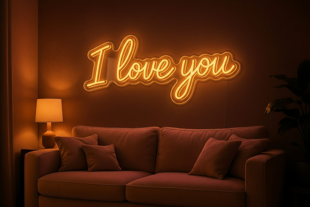 I love you LED NEON SIGN