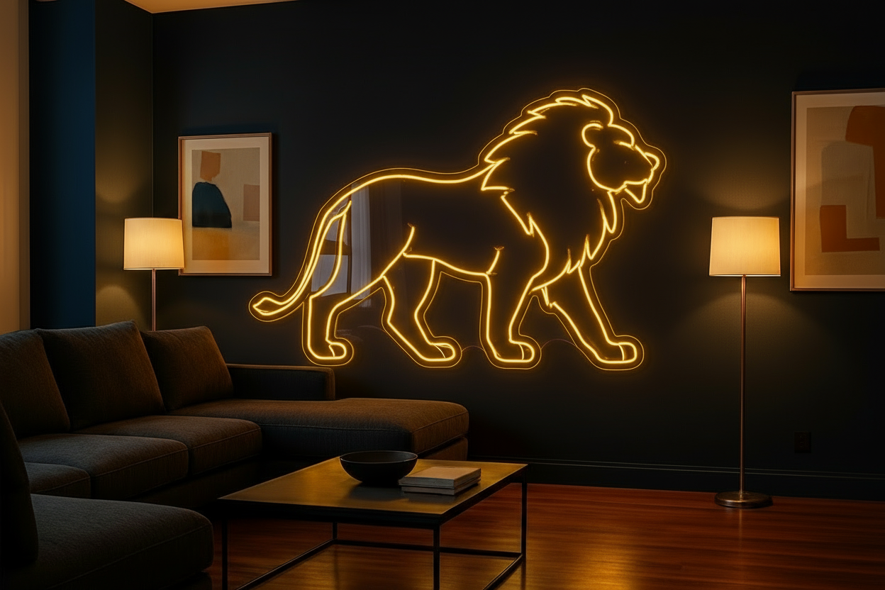 Lion LED NEON SIGN