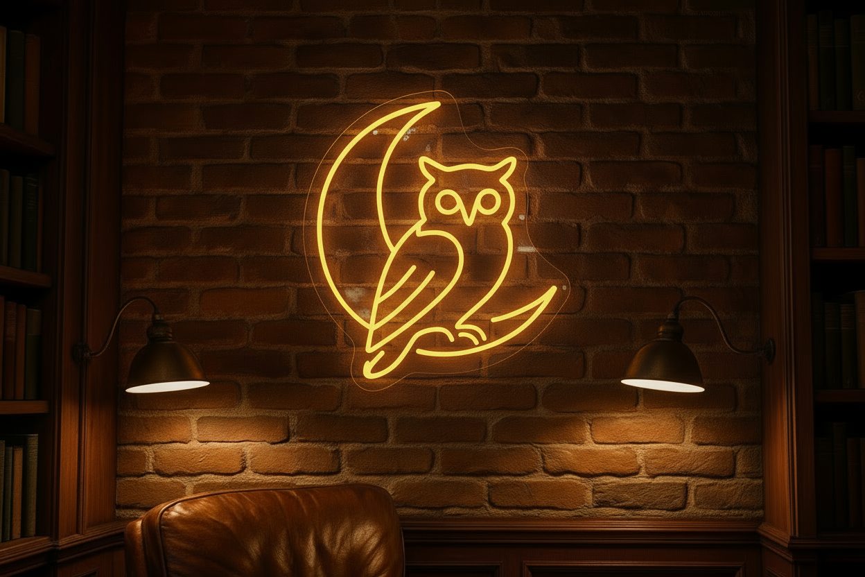 Owl LED NEON SIGN