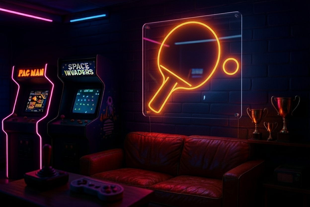 Ping Pong LED NEON SIGN