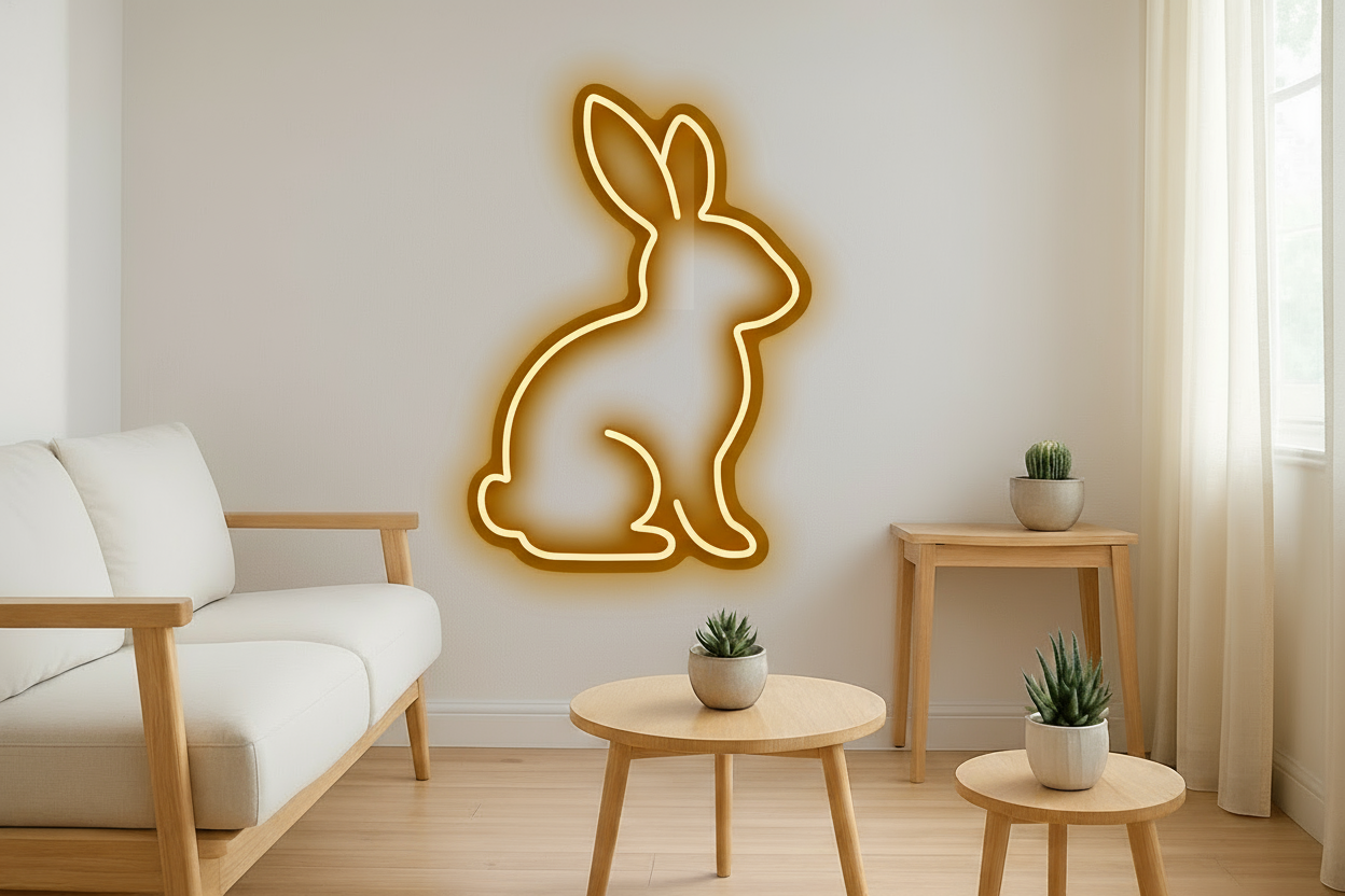 Rabbit LED NEON SIGN
