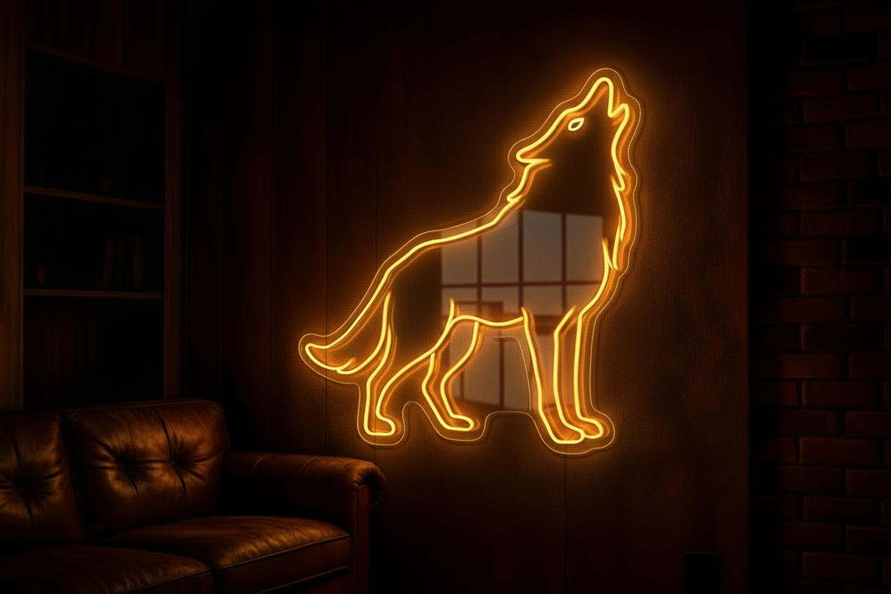 Wolf LED NEON SIGN