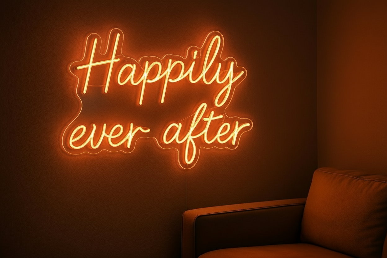 Happily ever after LED NEON SIGN