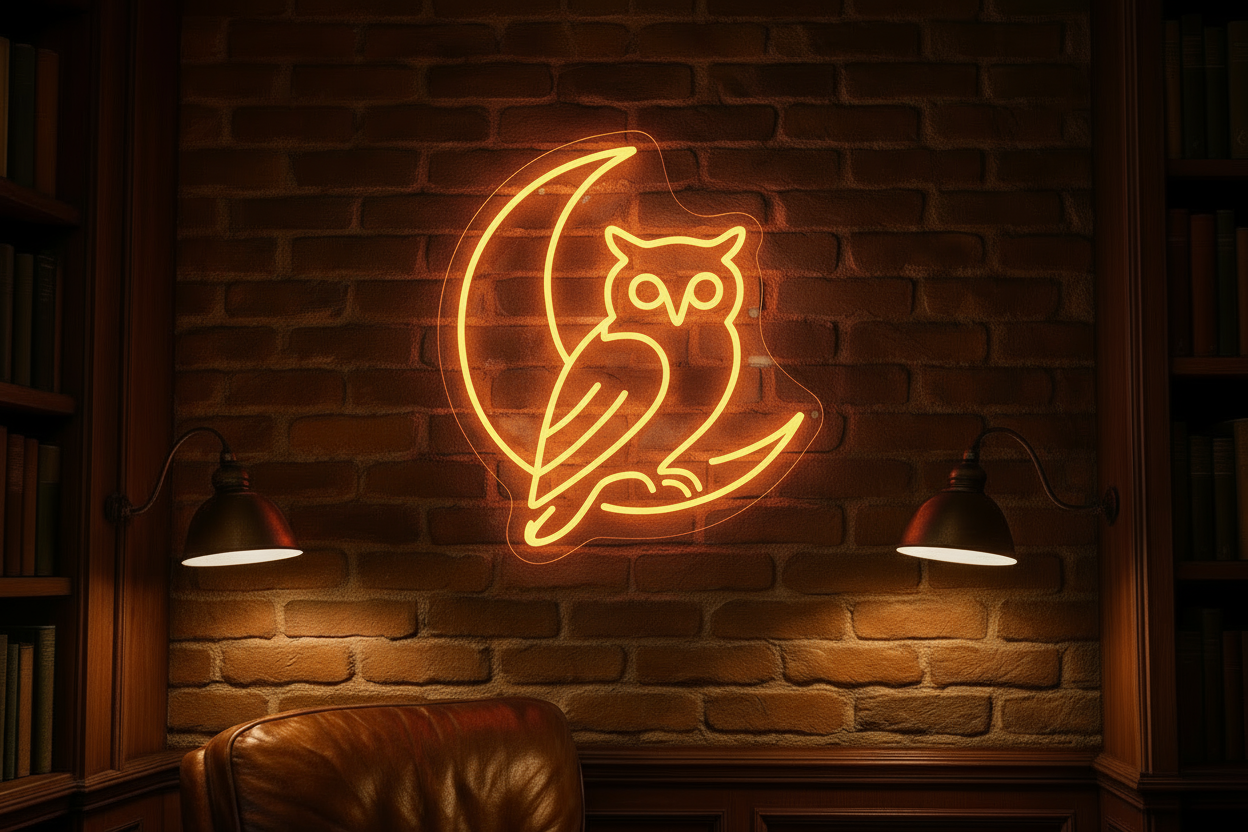 Owl LED NEON SIGN