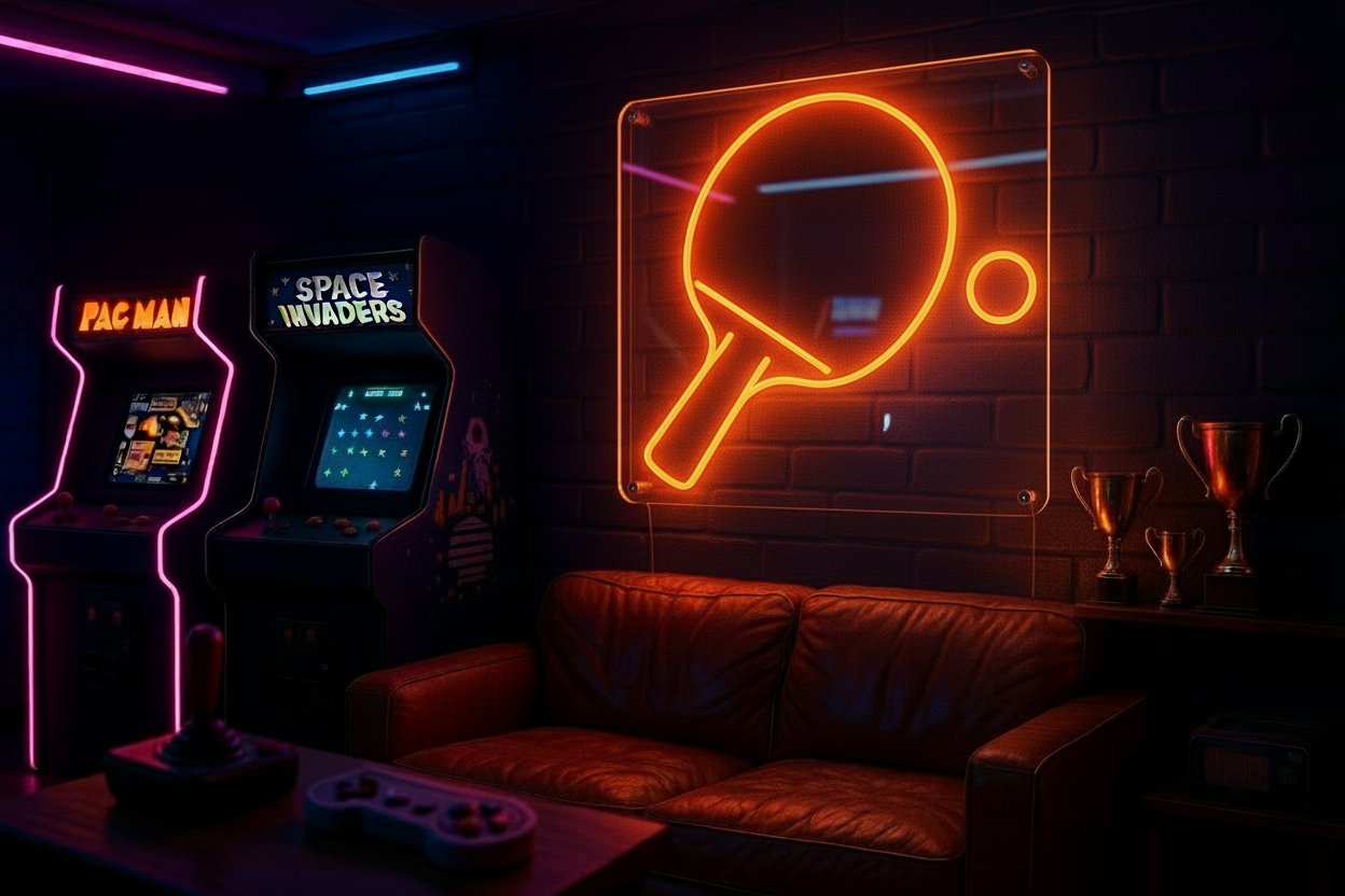 Ping Pong LED NEON SIGN