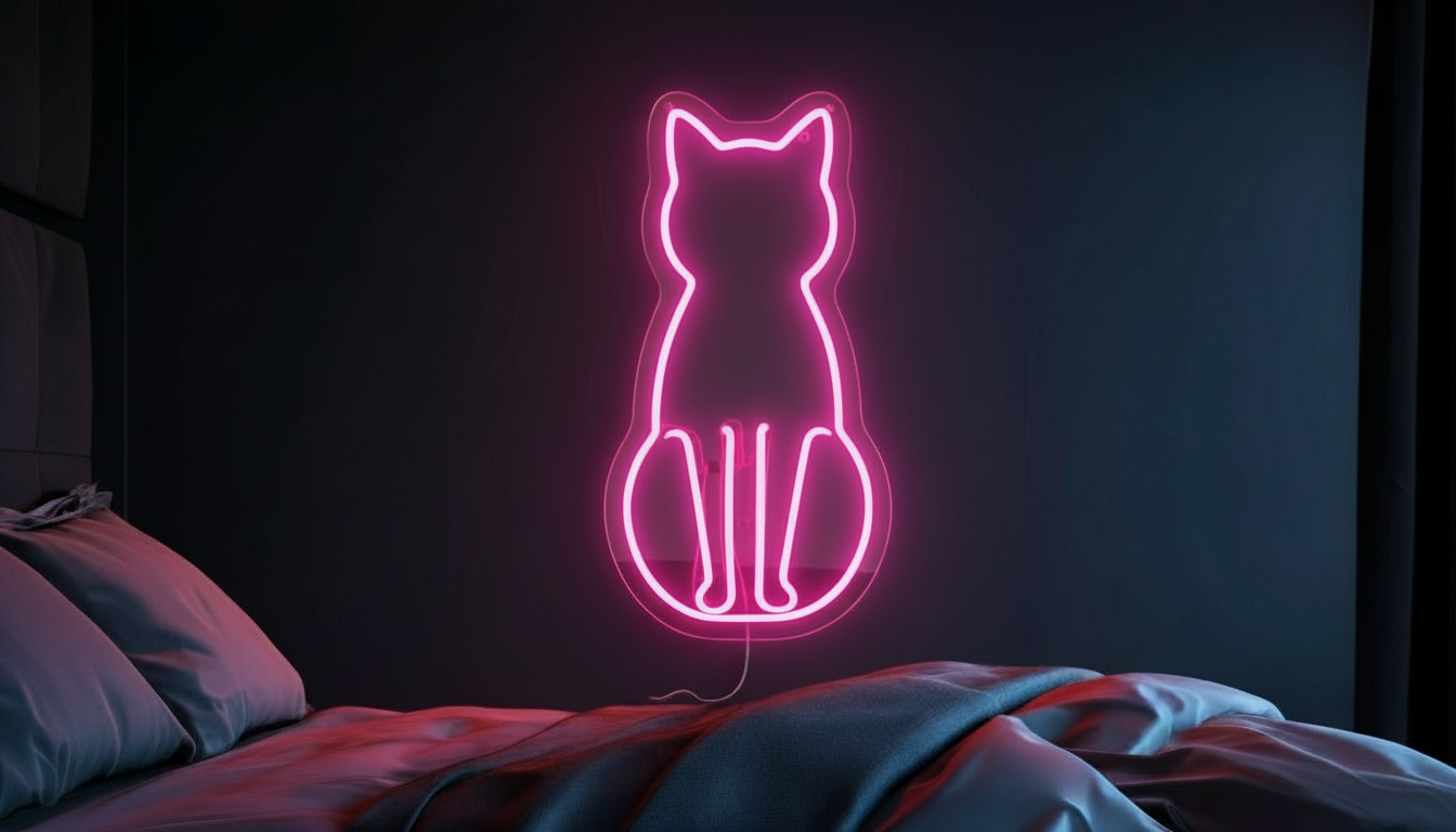 CAT LED NEON SIGN