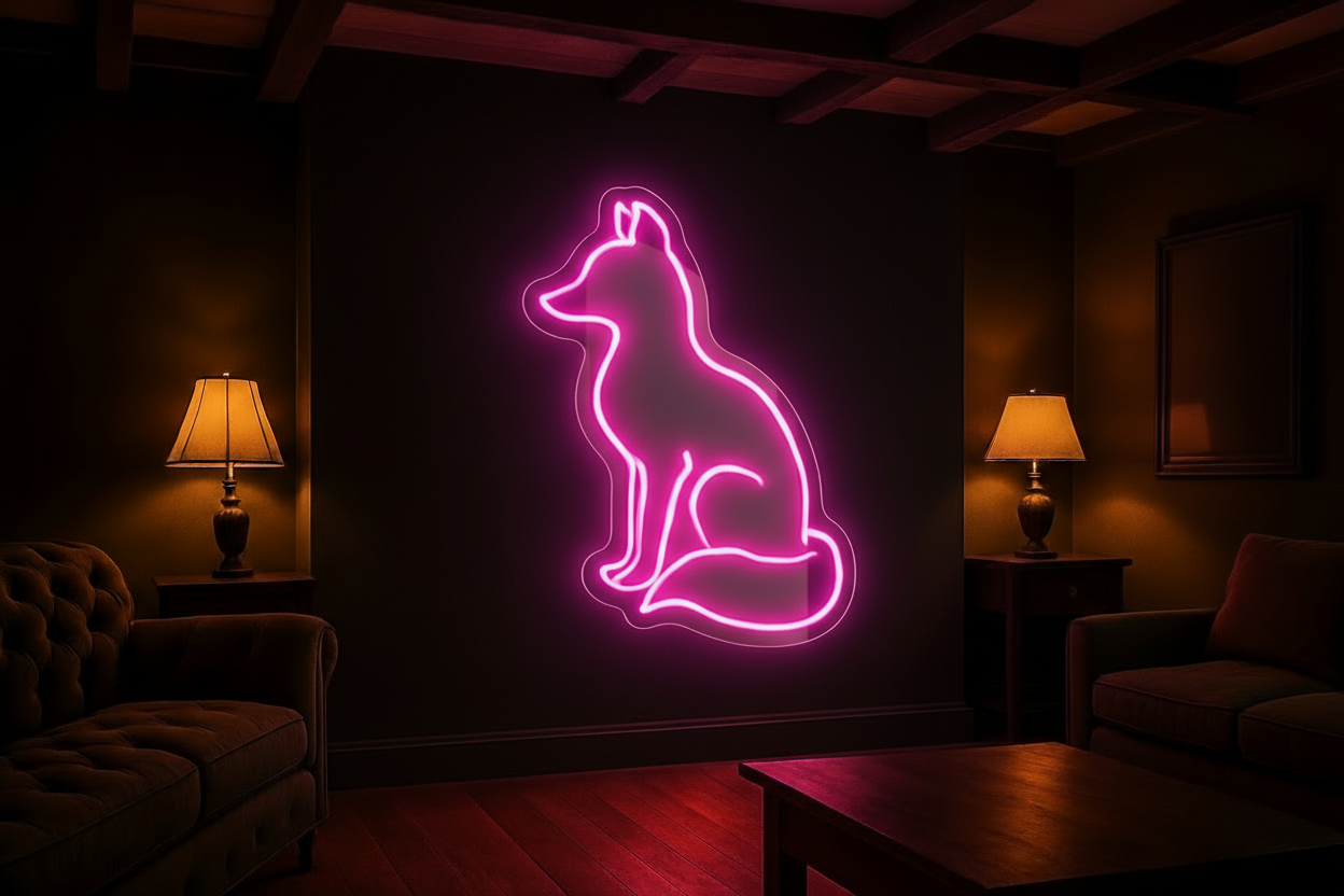 Fox LED NEON SIGN