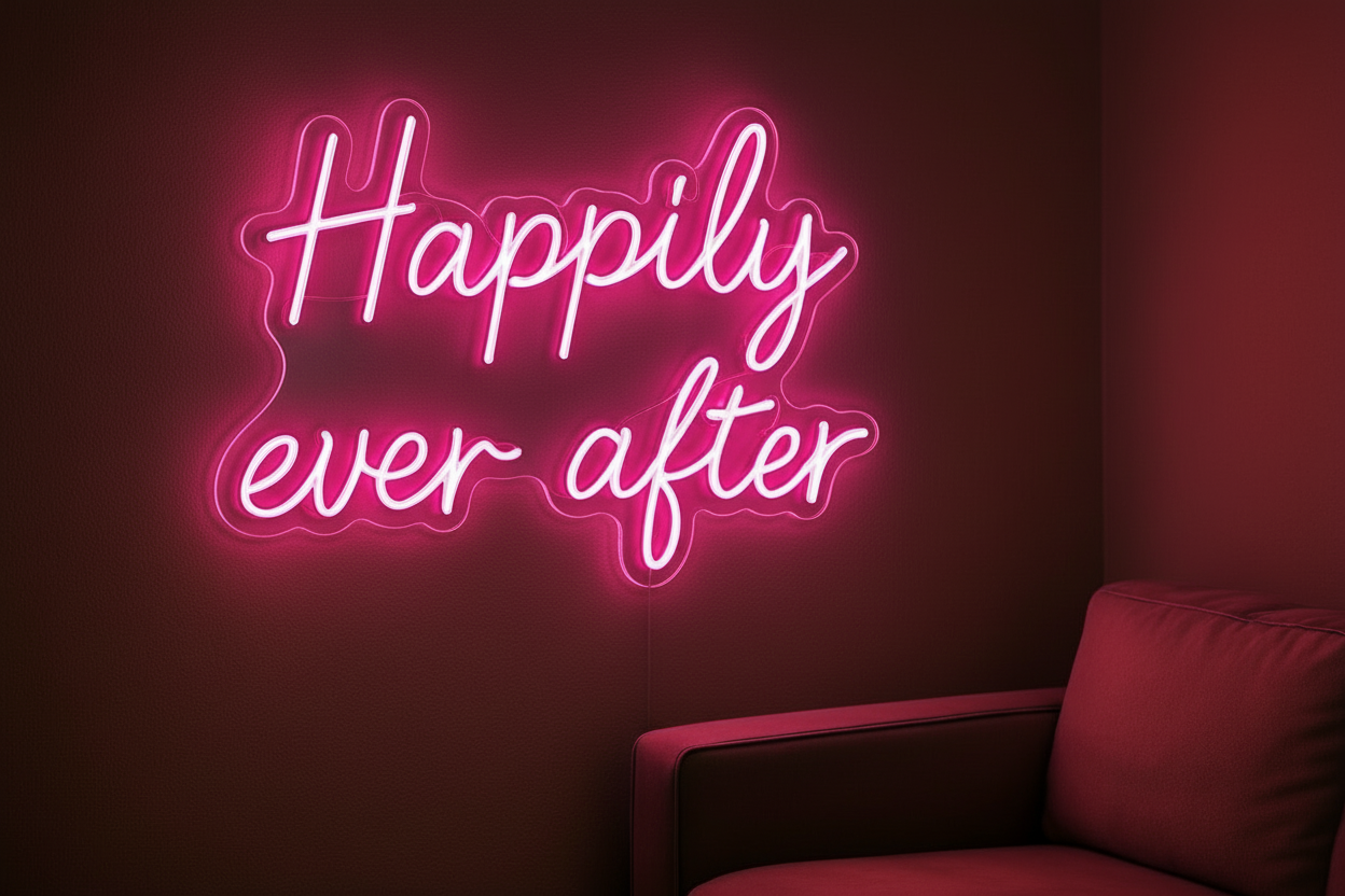 Happily ever after LED NEON SIGN