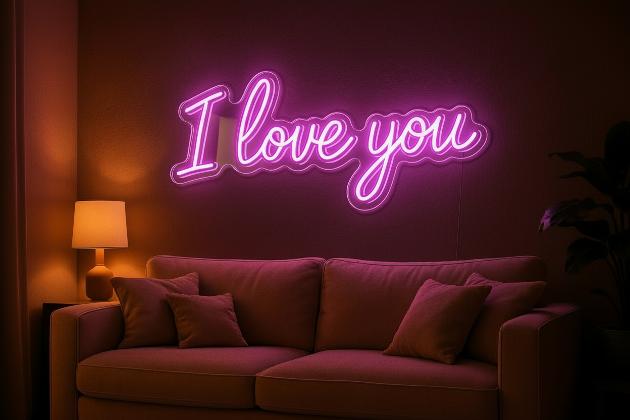 I love you LED NEON SIGN