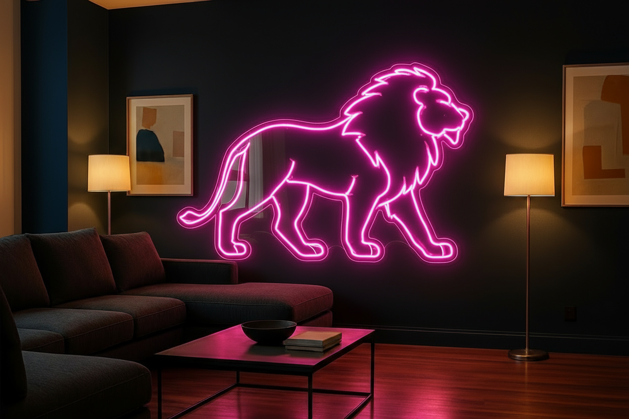 Lion LED NEON SIGN