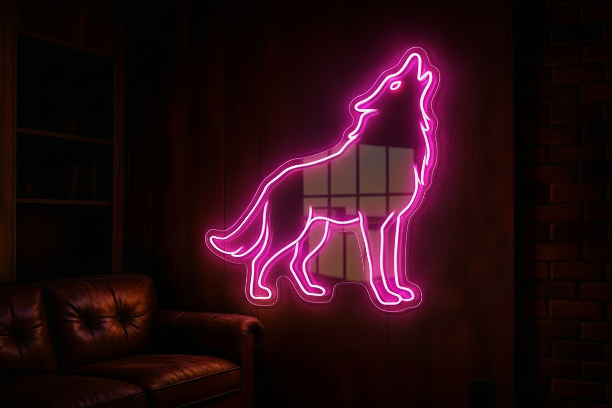 Wolf LED NEON SIGN