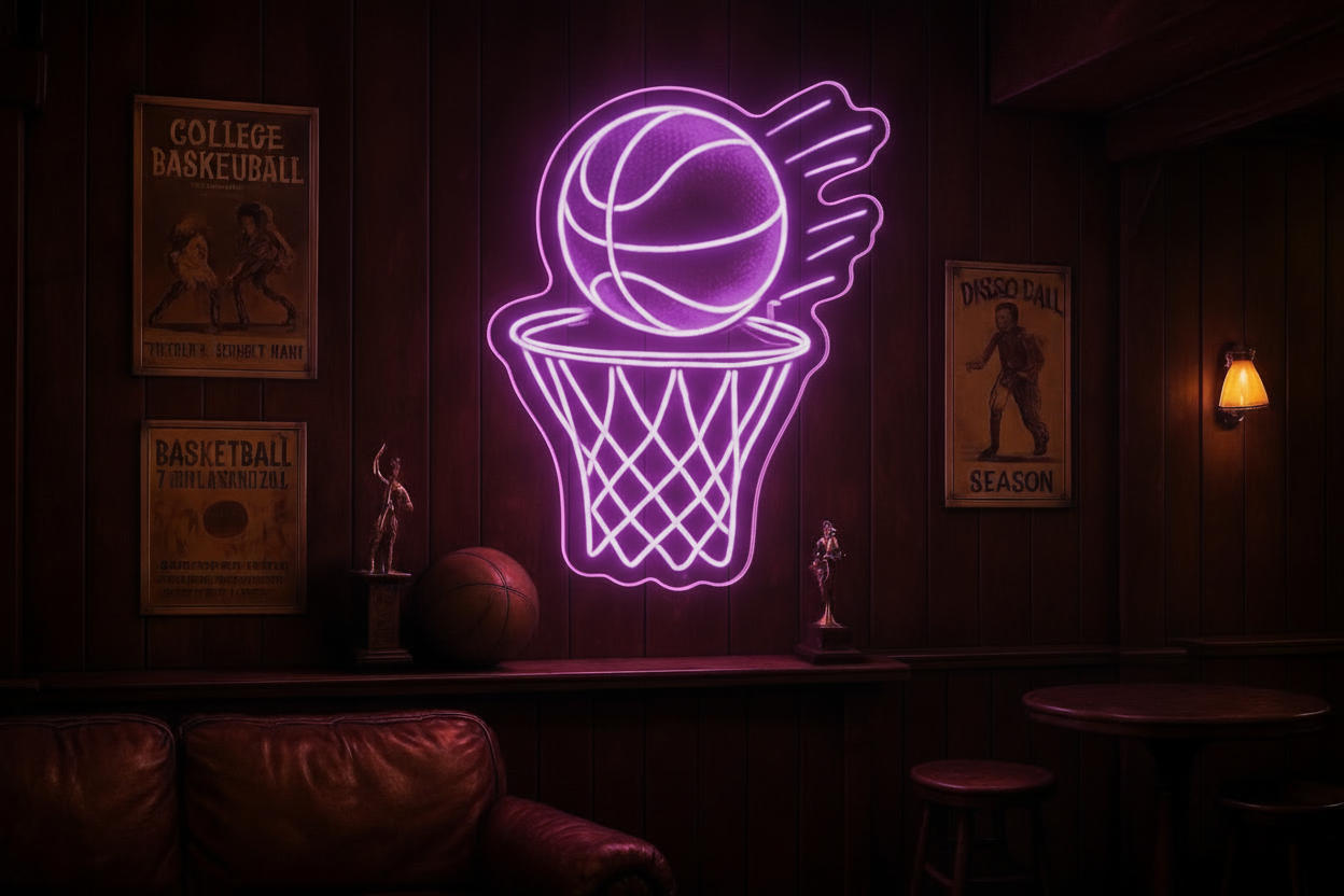 Basketball LED NEON SIGN