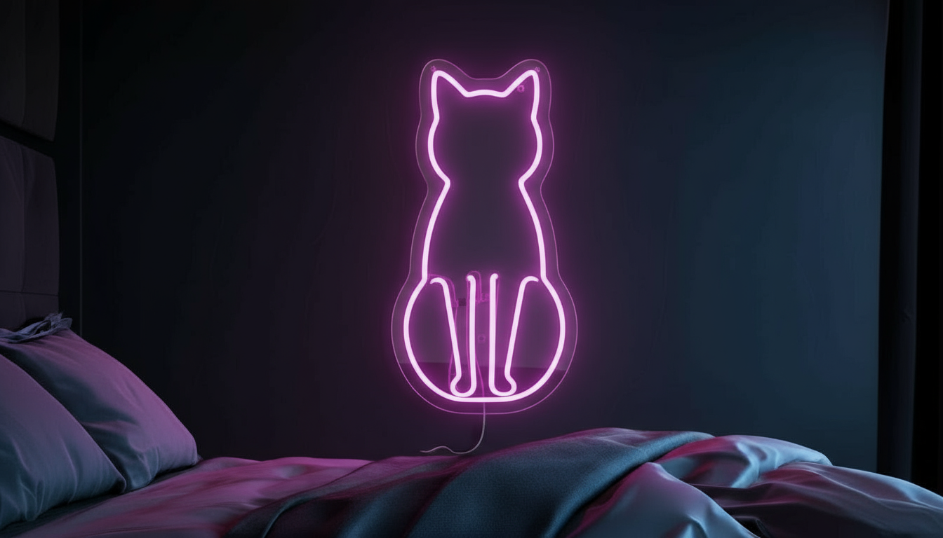 CAT LED NEON SIGN