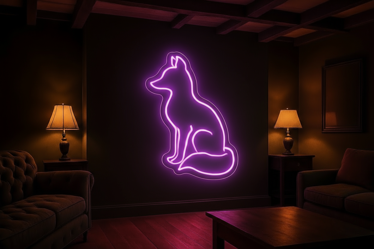 Fox LED NEON SIGN