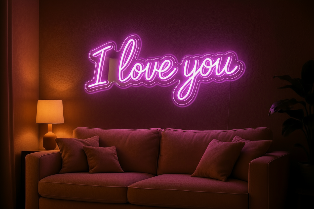 I love you LED NEON SIGN